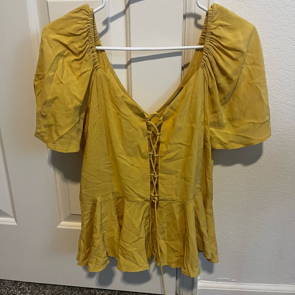 ASOS tied flowy top